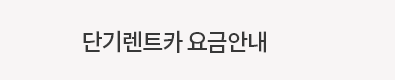 단기렌터카 요금안내